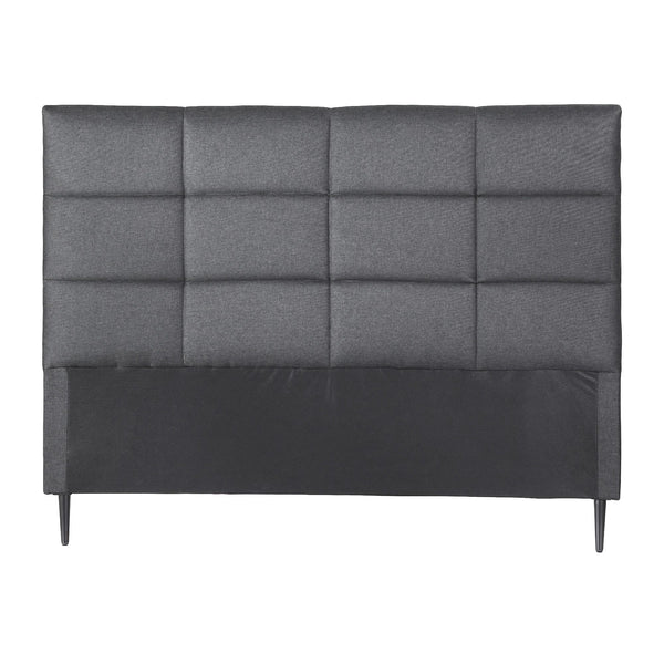 Artiss Bed Headboard Double Bedhead Linen Fabric Charcoal Awezingly