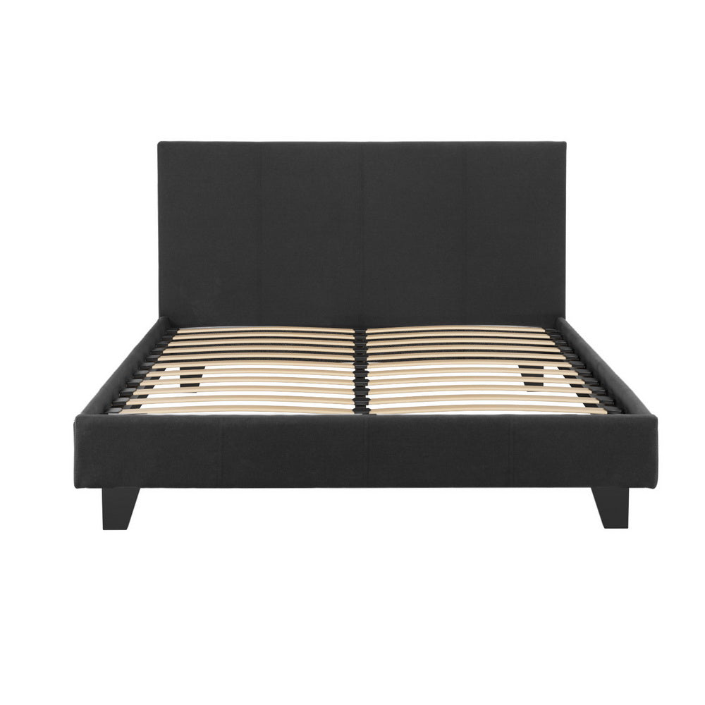Artiss Bed Frame Double Size Charcoal NEO Artiss