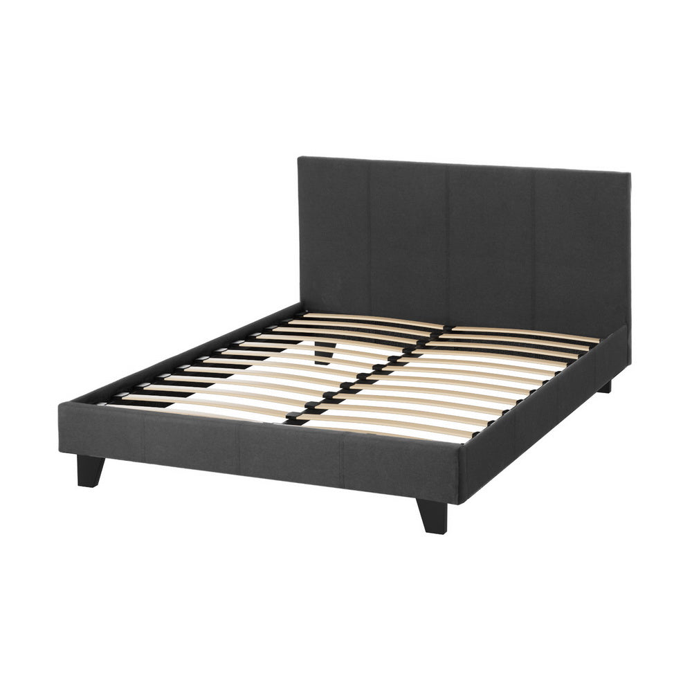 Artiss Bed Frame Double Size Charcoal NEO Artiss