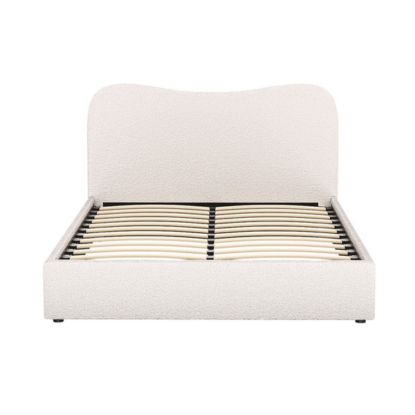 Artiss Bed Frame Double Size Boucle DARA Does Not Apply