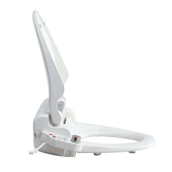 Cefito Electric Bidet Toilet Seat Cover LED Night Light Heated Seat with Remote Awezingly