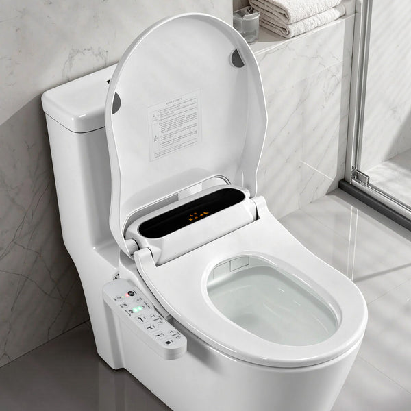 Cefito Smart Electric Bidet Toilet Seat LED Display Heated Dryer WaterMark Awezingly