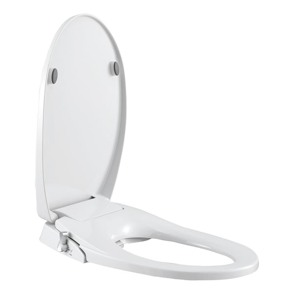 Cefito Non Electric Bidet Toilet Seat O-Shape Dual Nozzle Soft Close WaterMark DIY Awezingly
