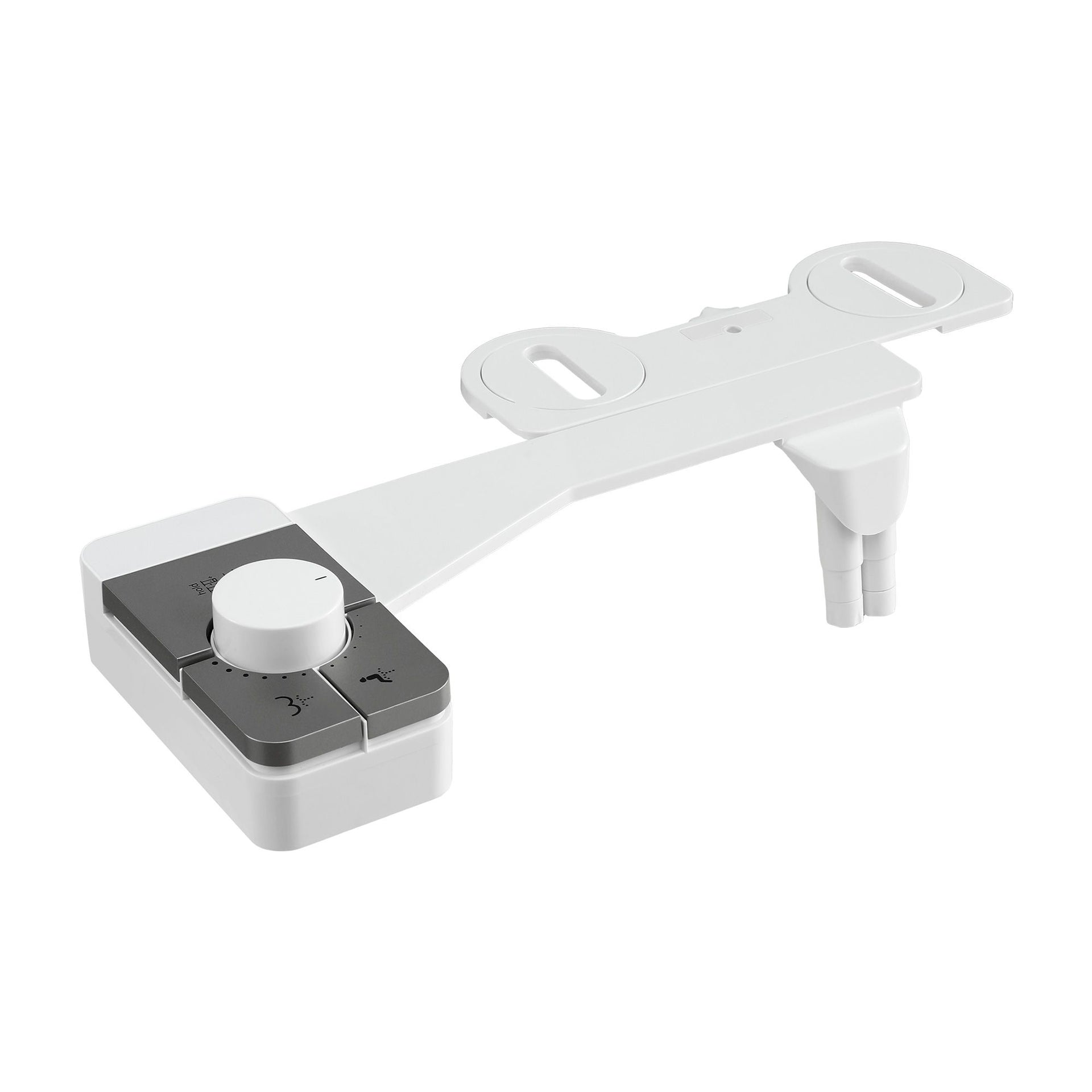 Cefito Non-Electric Ultra-Slim Bidet Attachment Detachable Bidet with Dual Nozzle Frontal & Rear Wash Adjustable Water Pressure Cold Water Toilet Bide Awezingly