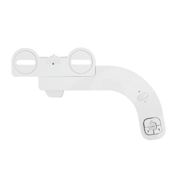 Cefito Ultra-Slim Bidet Attachment Detachable Bidet with Self-Cleaning Dual Nozzle Non-Electric Adjustable Water Pressure, Cold Water Toilet Bide Awezingly