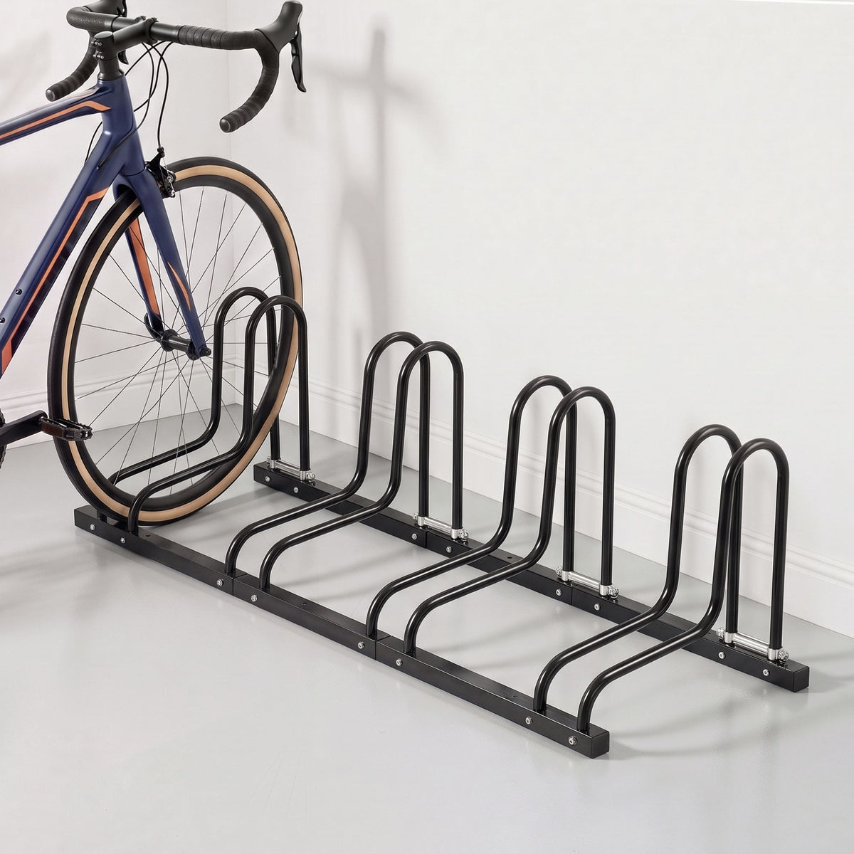 Weisshorn 4 Bike Floor Stand Rack Fits 20