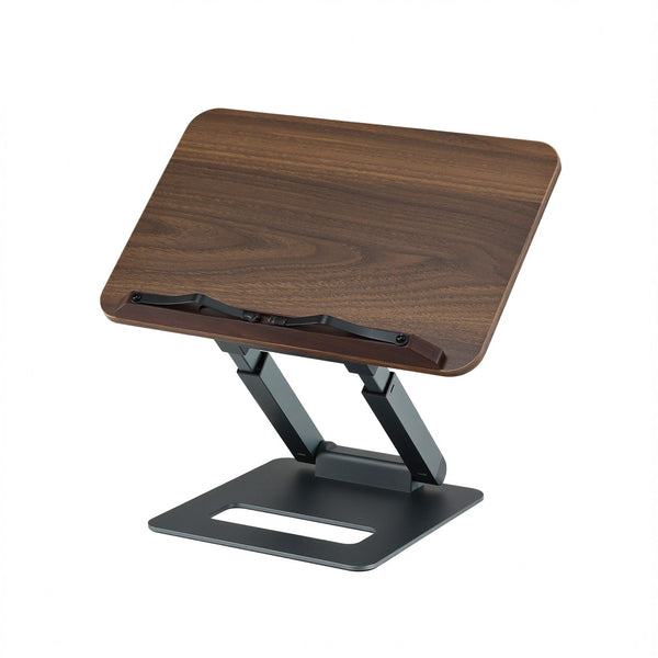 Artiss Book Stand Telescopic Book Holder with Page Clip Ergonomic Desktop Stands OAK Awezingly