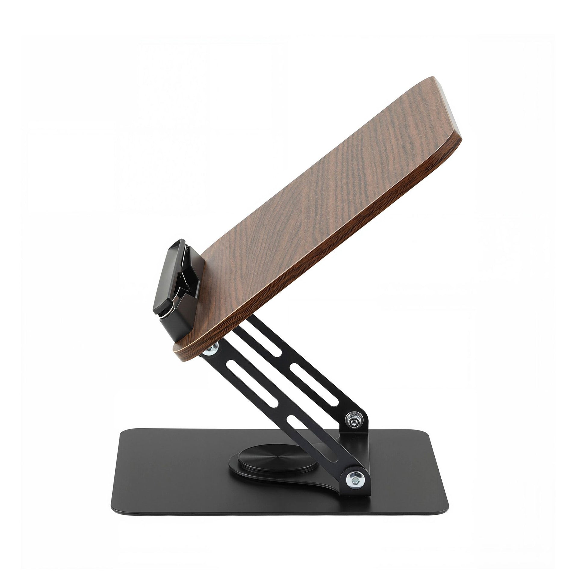Artiss Book Stand Adjustable Book Holder Foldable Reading Rest Rack with 360 Degree Rotating Base and Page Clip Awezingly