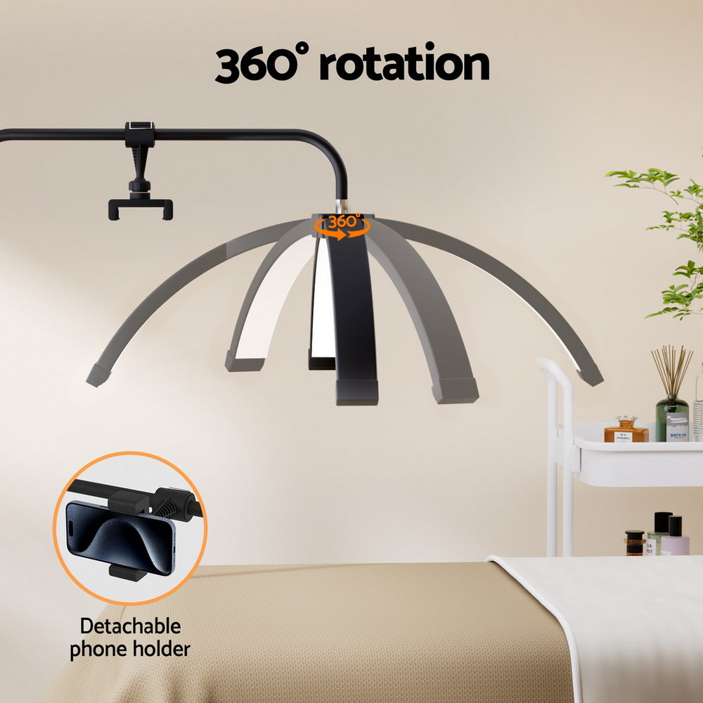 Embellir LED Beauty Light Half Moon Lamp Makeup Tattoo Eyelash Extensions Salon Embellir