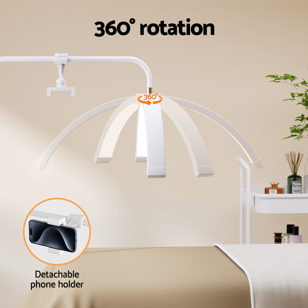 Embellir LED Beauty Light Half Moon Lamp Makeup Tattoo Eyelash Extensions Salon Does Not Apply
