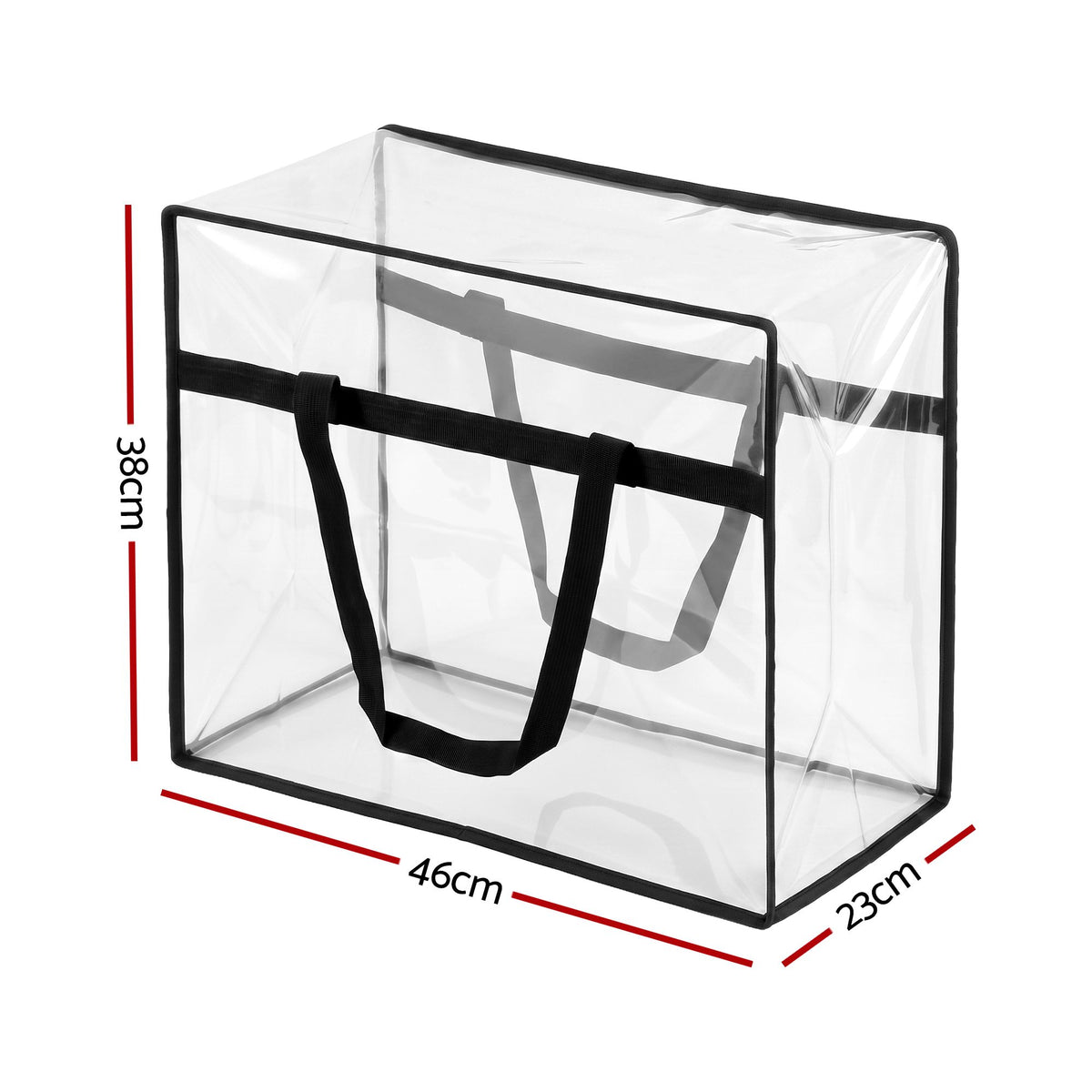 Artiss Blanket Storage Bags 8Pcs 40L PVC Box Clothes Doona Moving Organiser Awezingly