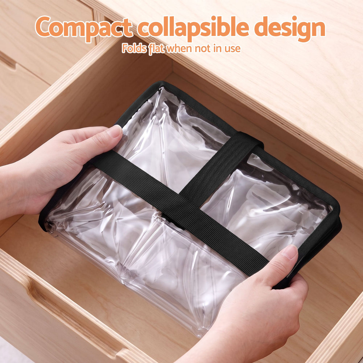 Artiss Blanket Storage Bags 8Pcs 40L PVC Box Clothes Doona Moving Organiser Awezingly