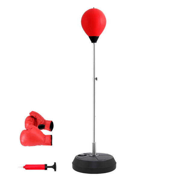 Everfit Adult Punching Bag Stand 150cm Adjustable Freestanding with Gloves and Pump Awezingly