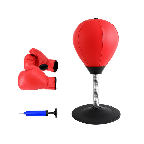 Everfit Desktop Punching Boxing Bag Stand Set with Pump Swivel Speed Balls Awezingly