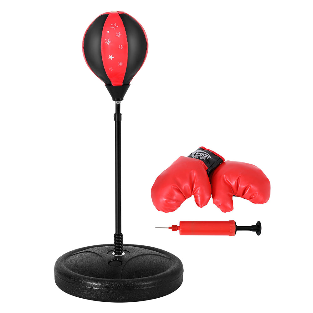Everfit Boxing Bag Stand Set Punching Bag Gloves with Pump Height Adjustable Everfit
