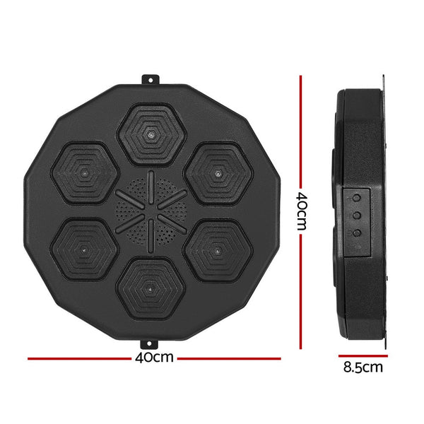 Everfit Music Boxing Machine Bluetooth Target Punching USB Chargeable Home Gym Everfit