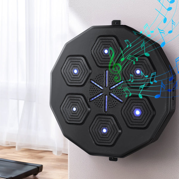 Everfit Music Boxing Machine Bluetooth Target Punching USB Chargeable Home Gym Everfit