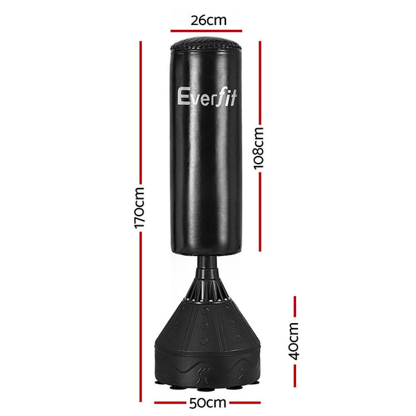 Everfit Boxing Bag Stand Punching Bags 170CM Home Gym Training Equipment MMA Everfit