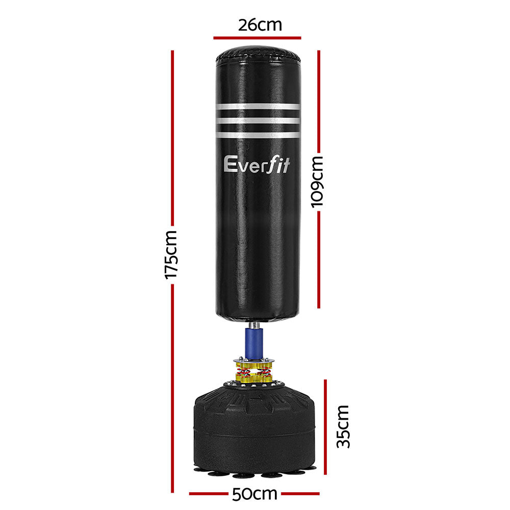 Everfit Boxing Bag Stand Punching Bags 175CM Home Gym Training Equipment MMA Everfit