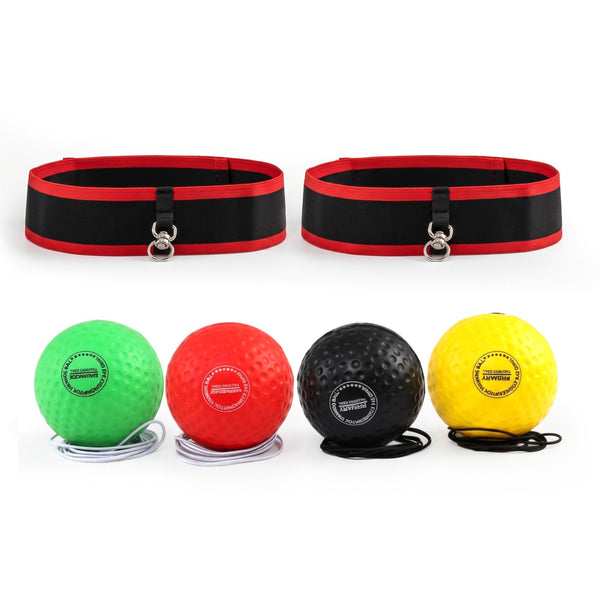 Everfit Boxing Reflex Ball Headband Hand Eye Coordination Stress Relief Multi Everfit