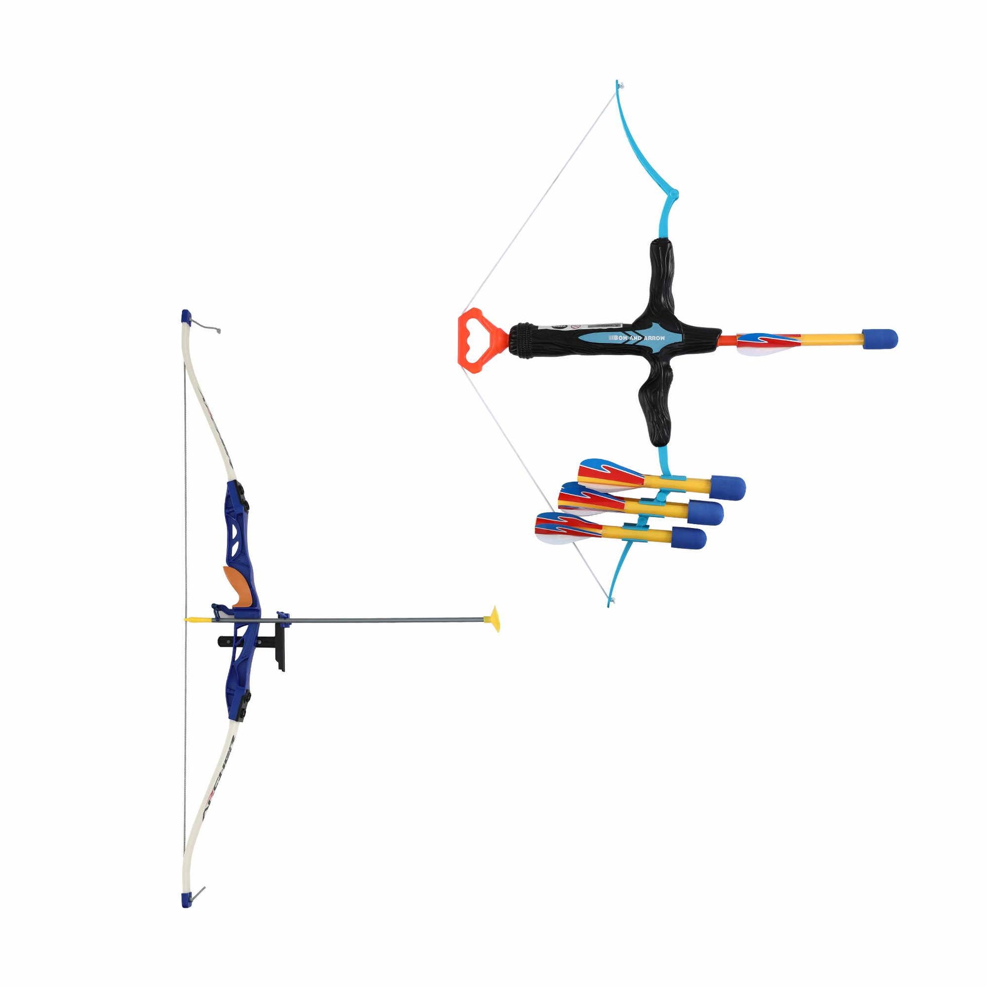 Keezi Kids Bow and Arrow Set Toy Archery Standing Target Suction Cup Arrows Awezingly