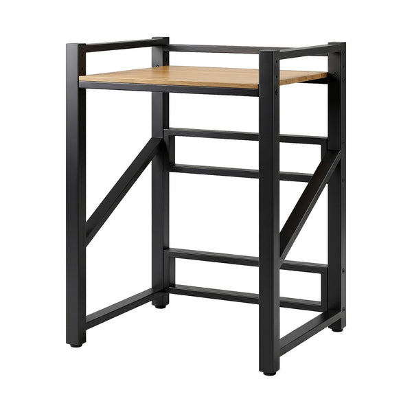 Artiss Over Washing Machine Rack Laundry Shelf Space Saver 75cm Black Artiss