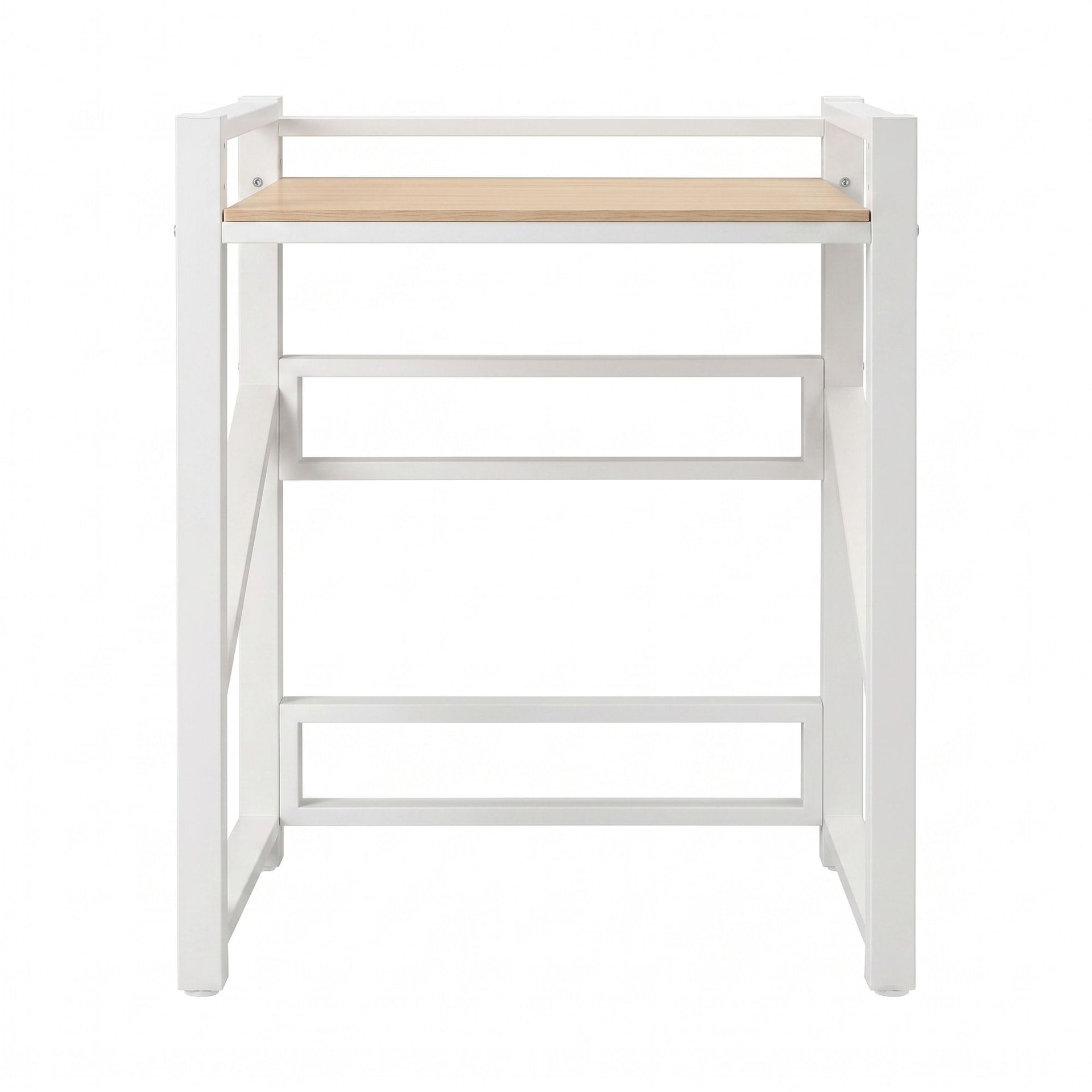 Artiss Over Washing Machine Rack Laundry Shelf Space Saver 75cm White Artiss