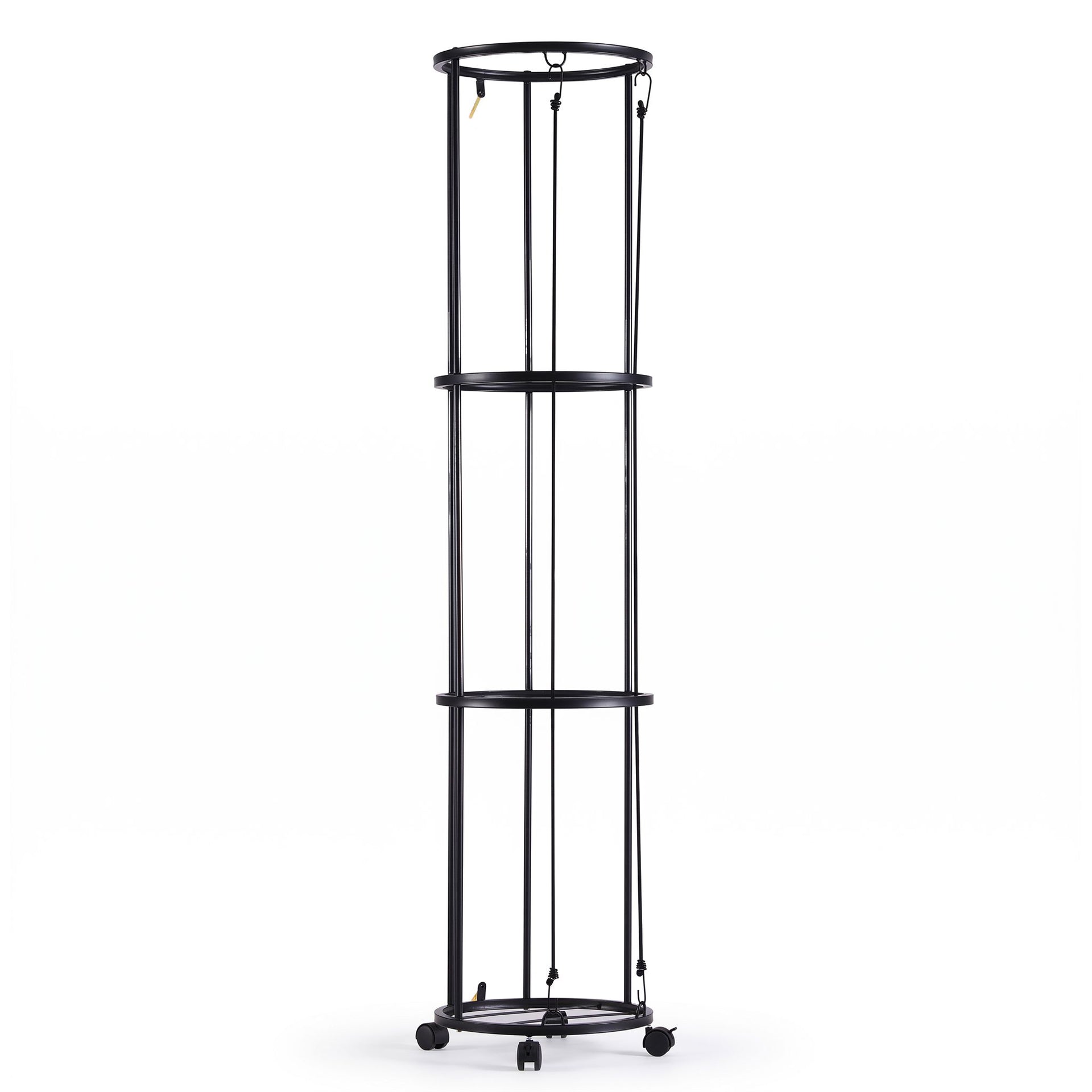 Everfit Vertical Ball Storage Rack with Wheels Sports Equipment Organiser Awezingly