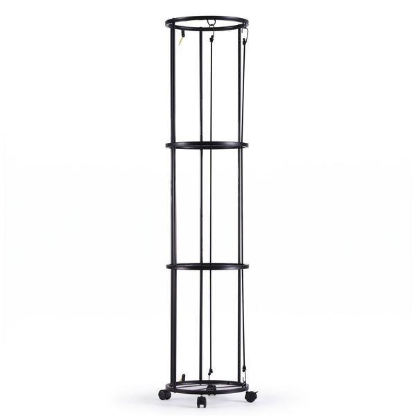 Everfit Vertical Ball Storage Rack with Wheels Sports Equipment Organiser Awezingly