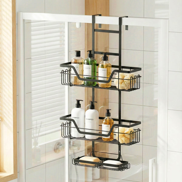 Artiss 3 Tier Over The Door Shower Caddy Hanging Bathroom Storage Organizer Artiss