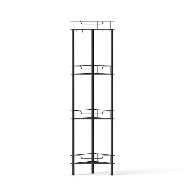 Artiss 2x Floor Standing Shower Caddy 4 Tier Rustproof Bathroom Storage Awezingly
