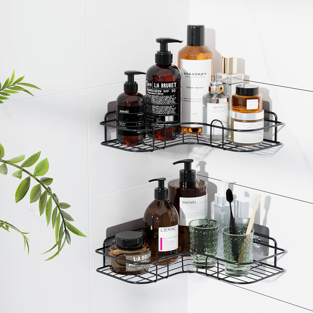 Cefito 2 Packs Bathroom Shelf Corner Storage Rack Cefito