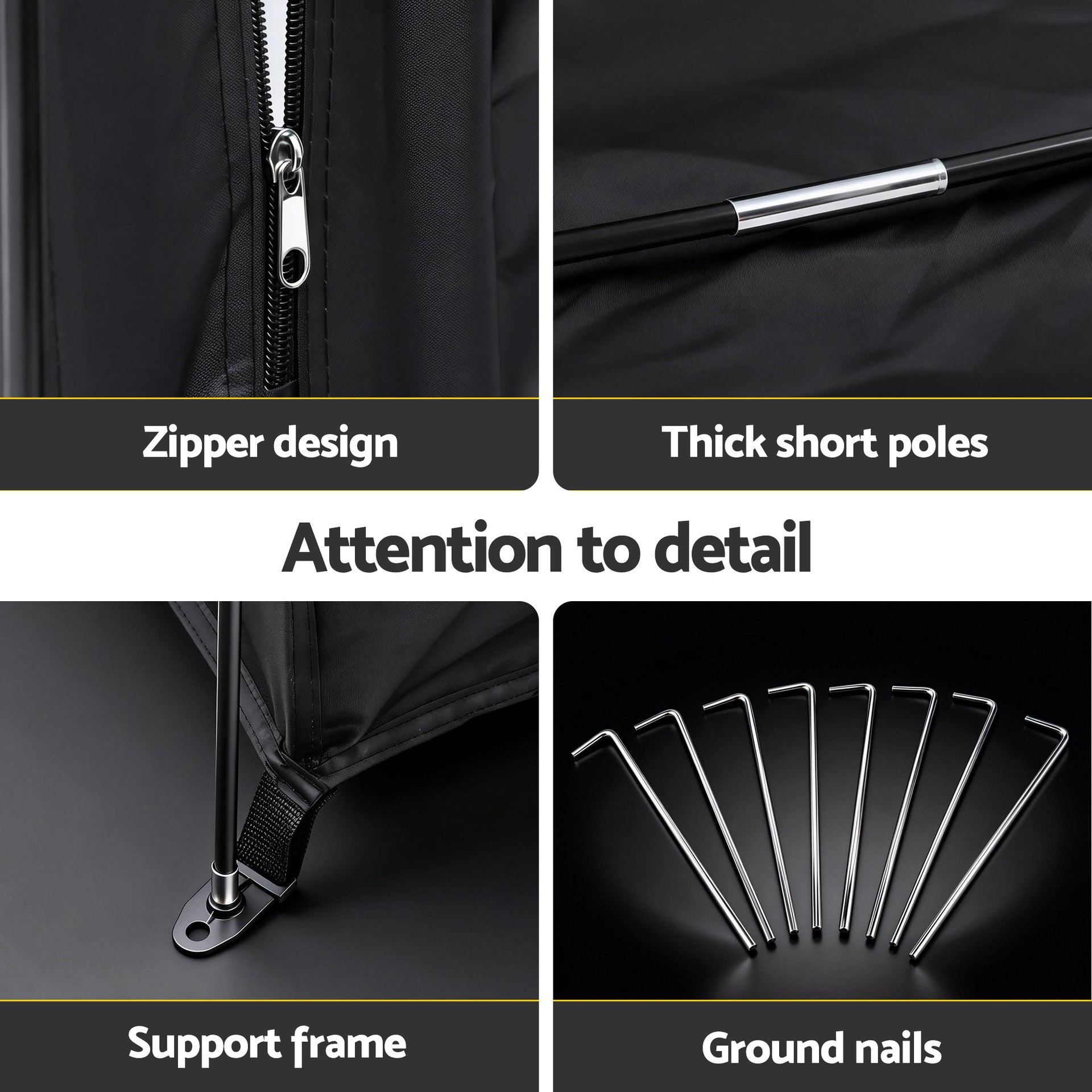 Giantz Bike Storage Tent Waterproof Outdoor UV Protection Shelter w/ Large Space Awezingly