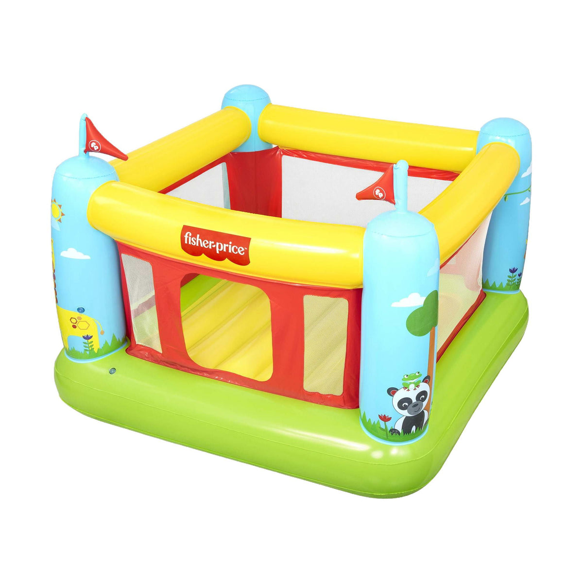 Bestway Kids Inflatable Jumping Castle Trampoline House 173cmx175cmx135cm Awezingly