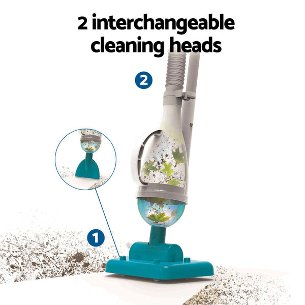 Bestway Pool Cleaner 2 Cleaning Heads Vacuum 6m Hose 1.9m Aluminium Pole Awezingly