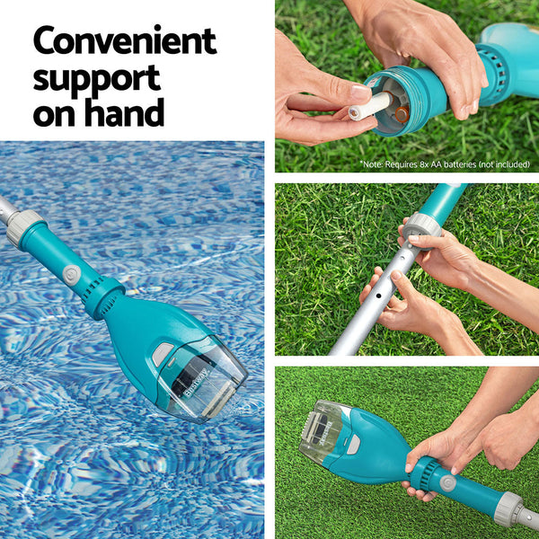 Bestway Pool Cleaner Vacuum Cordless Swimming Pools Cleaning Kit Bestway