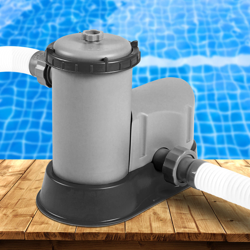 Bestway Pool Pump Cartridge Filter 1500GPH 5678L/H Flowclear™ Filters Cleaner Awezingly