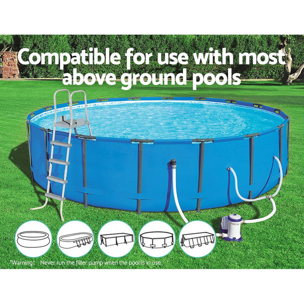 Bestway Pool Pump Cartridge Filter 2500GPH 9463L/H Flowclear™ Filters Cleaner Awezingly