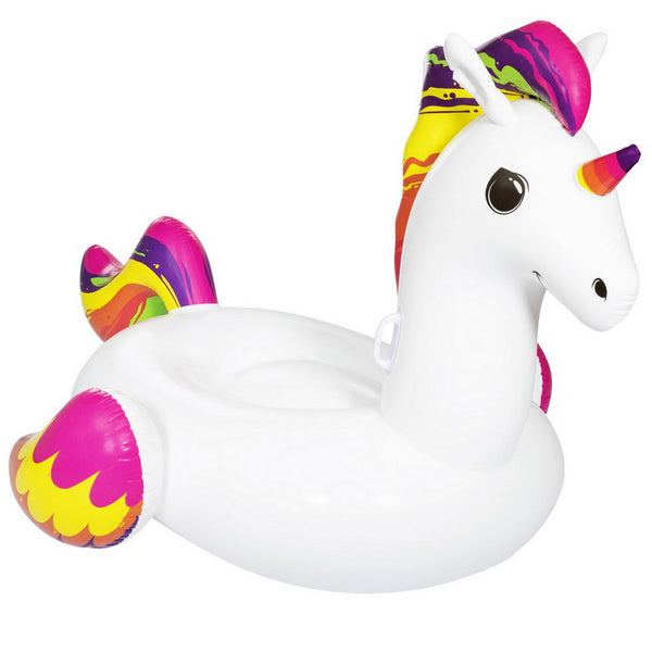 Bestway Unicorn Float Rider Inflatable Ride On Floating Pool Lounger 224x156CM Awezingly