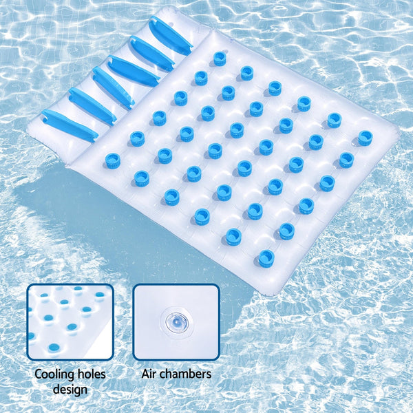 Bestway Float Floating Seat Pool Lounger Inflatable Lounge Chair Seat Pillow Bed Awezingly