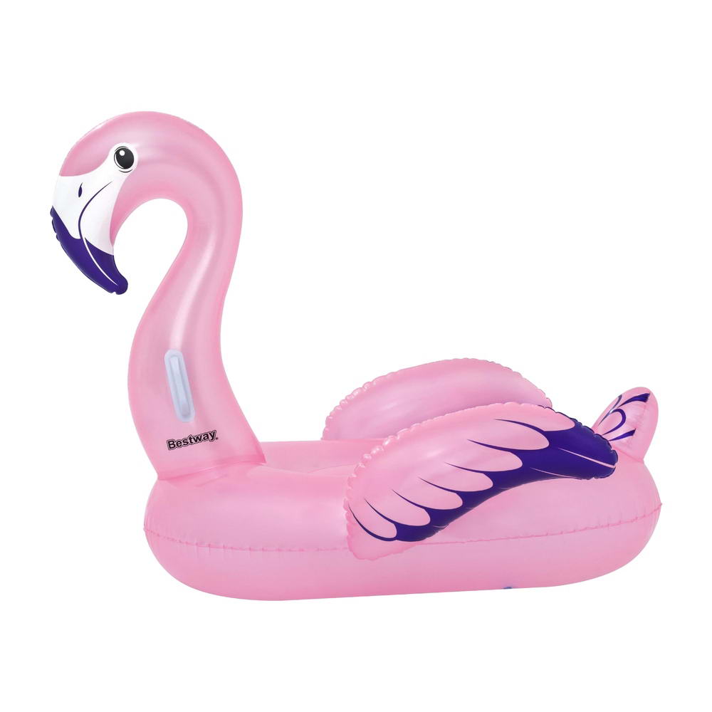 Bestway Flamingo Rider Ride On Float Floating Seat Pool Lounger 1.43Mx1.53M Bestway
