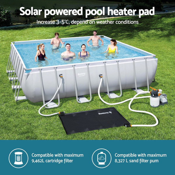 Bestway Solar Pool Heater Pad 110x171cm Boost Swimming Pool 3-5°C Warmer Awezingly