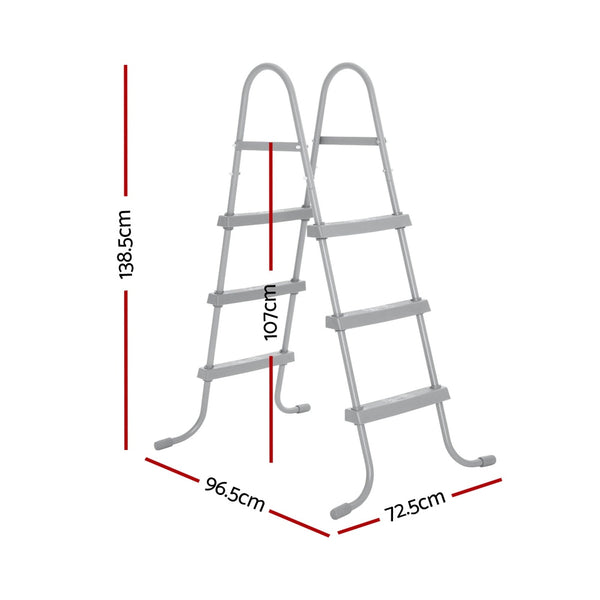 Bestway Above Ground Pool Ladder with Removable Steps Awezingly