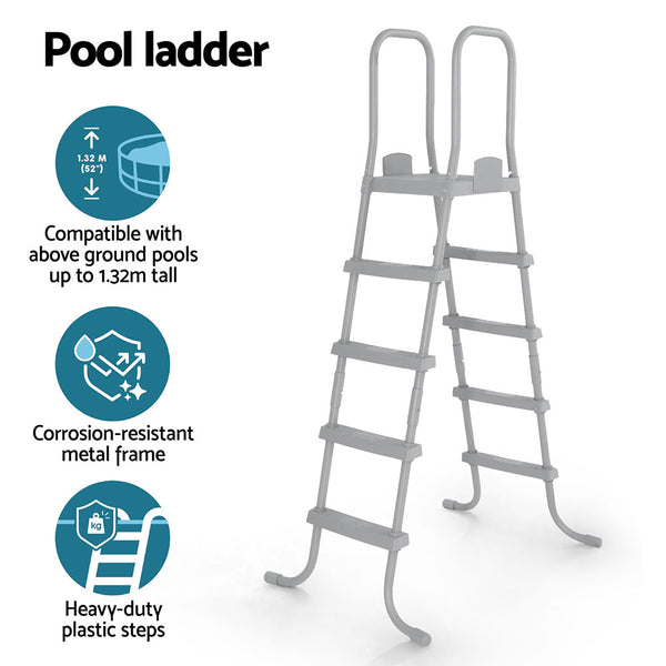 Bestway Above Ground Pool Ladder with Removable Steps Awezingly