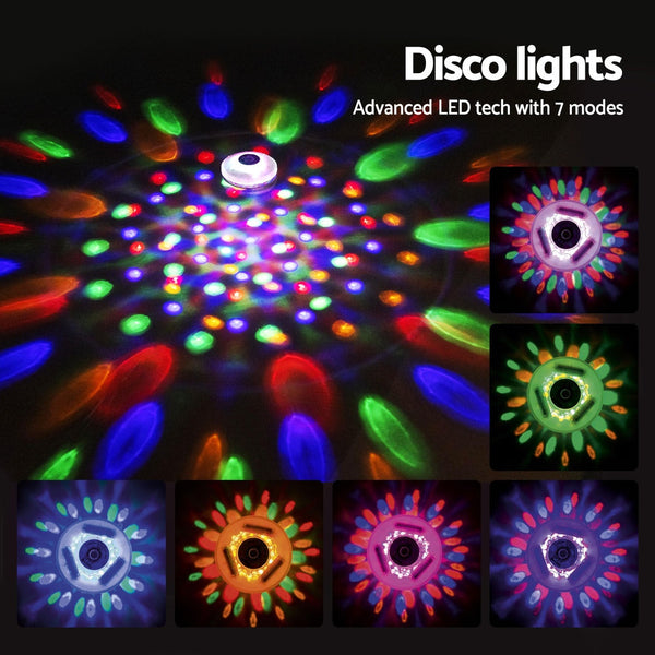 Bestway Pool Float Lamp LED Lights 7 Modes Multi Color Lamps For Pools Awezingly