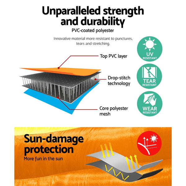 Bestway Water Slide Park 426x369x264cm Kids Play Swimming Pool Inflatable Awezingly