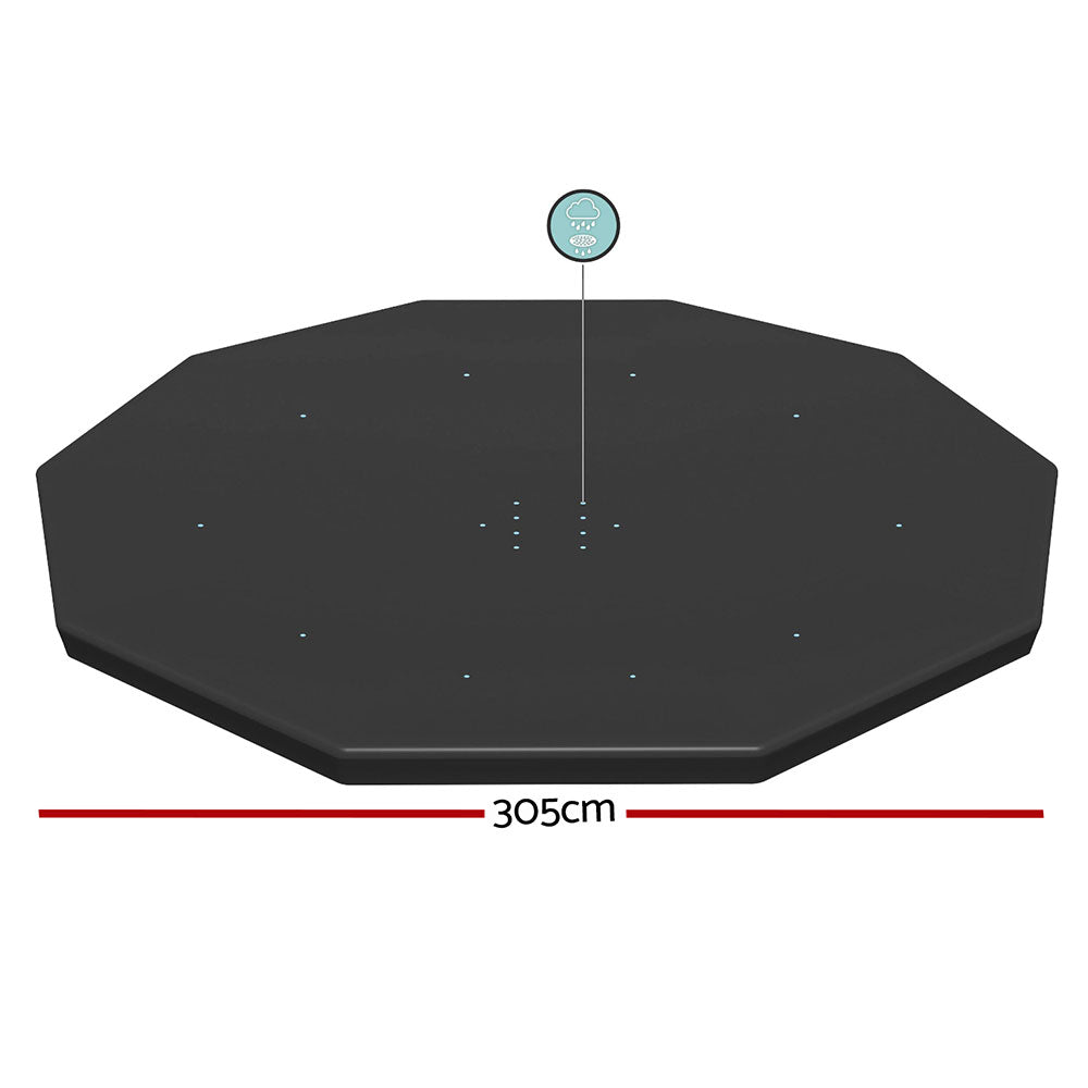 Bestway Pool Cover Fits 3.05m Round Above Ground Swimming Pool PVC Blanket Bestway