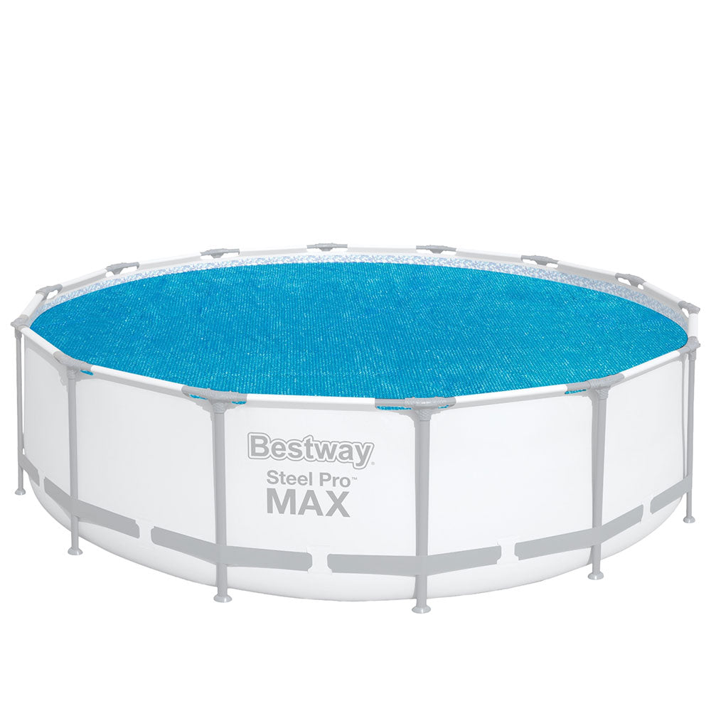 Bestway Pool Cover Solar Fits 4.17m Round Above Ground Swimming Pool Blanket Bestway