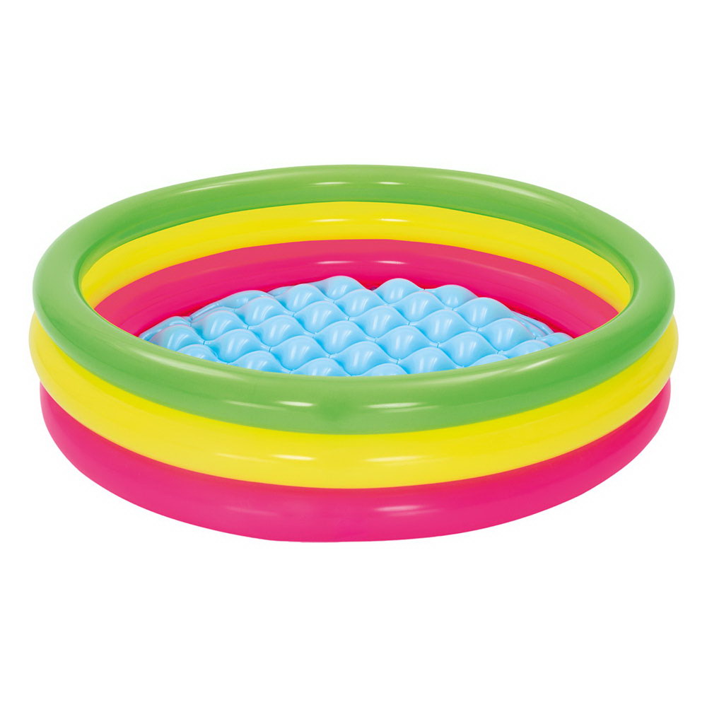 Bestway Kids Inflatable Pool Above Ground Round Splash Pool 102x102x25cm Bestway