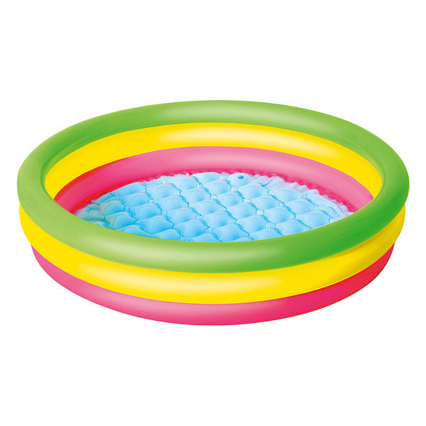 Bestway Kids Inflatable Pool Above Ground Round Splash Pool 102x102x25cm Bestway